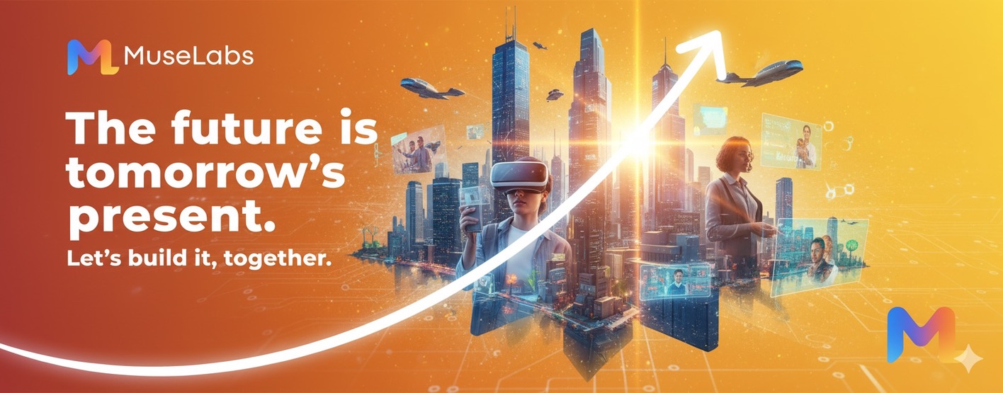 Wide atmospheric technology banner suggesting immersive digital space